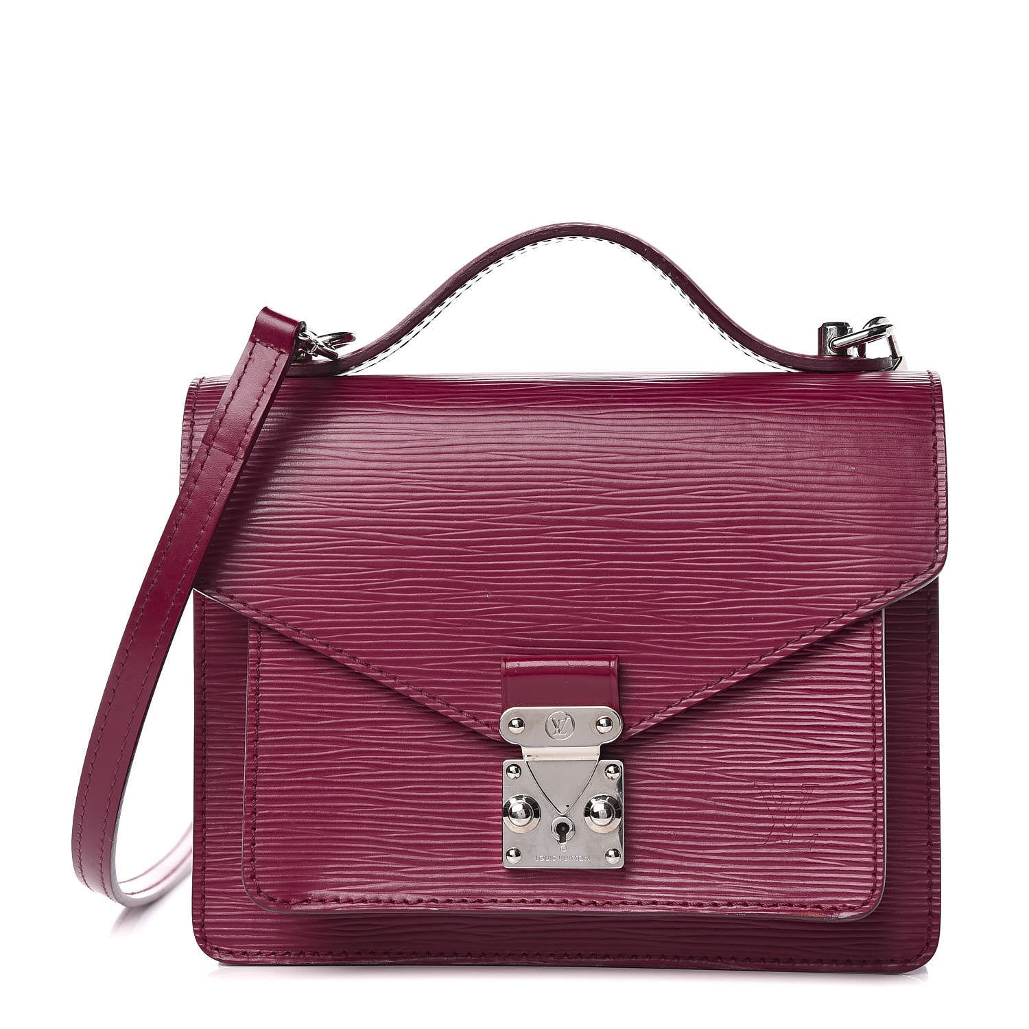 Louis Vuitton Epi Monceau BB Fuchsia 1 of 15