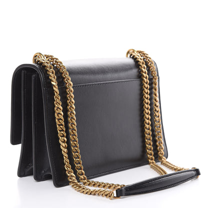 Saint Laurent Calfskin Medium Monogram Sunset Black 3 of 10