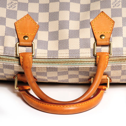 Louis Vuitton Damier Azur Speedy 30 8 of 12