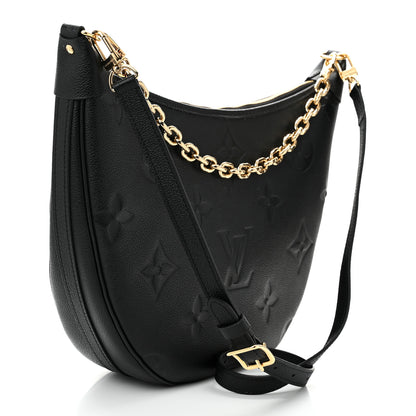 Louis Vuitton Empreinte Monogram Giant Loop Hobo Black 4 of 10