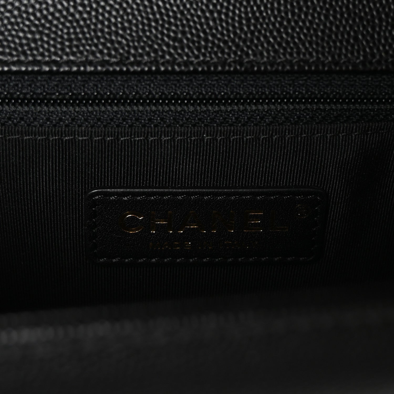 Chanel Caviar Quilted New Medium Boy Flap Black 6 of 10