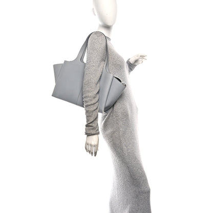 Celine Smooth Calfskin Medium Tri-Fold Bag Pearl Grey 2 of 10