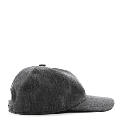 Chanel Cotton Sequin CC Cap Hat Black 4 of 9