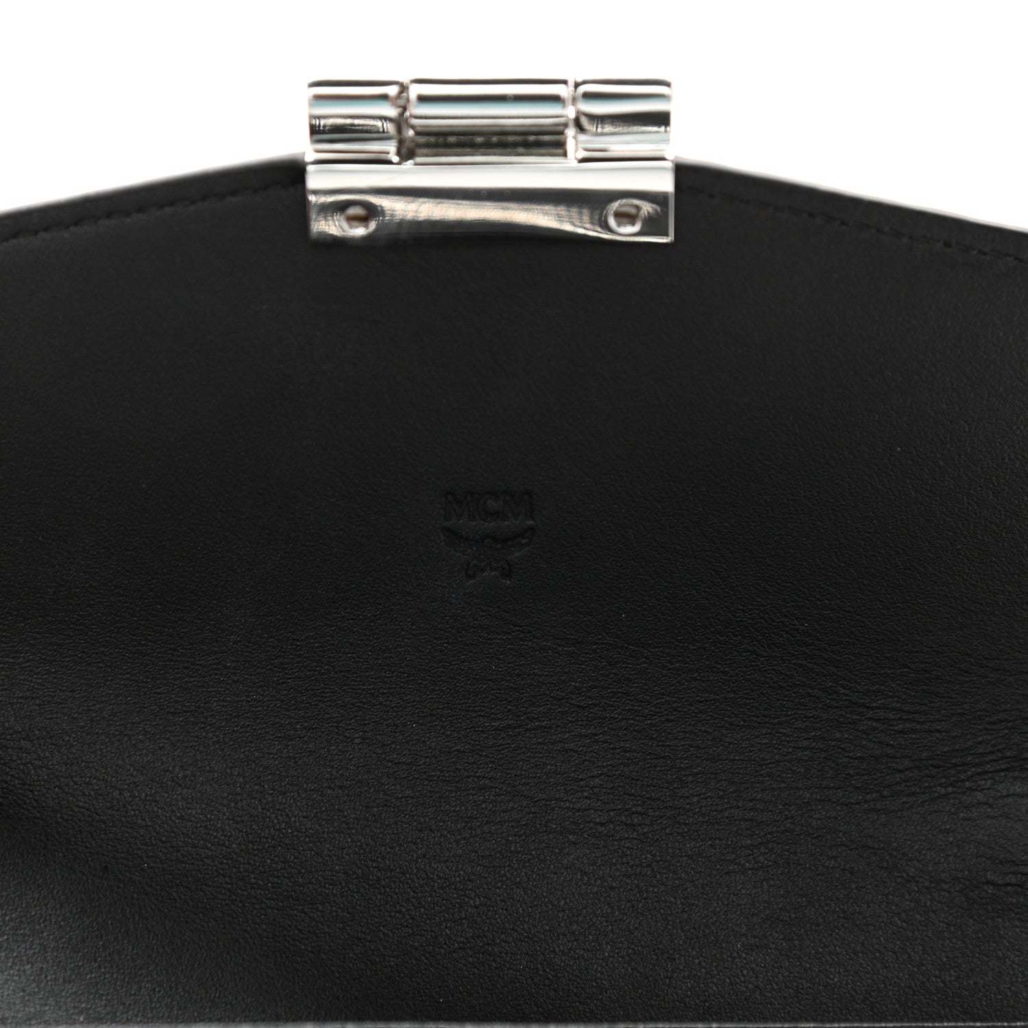 MCM Visetos Large Patricia Wallet On Chain Black 6 of 9