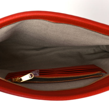 Gucci Fabric Embroidered Miami Striped Case Orange Multicolor 5 of 8