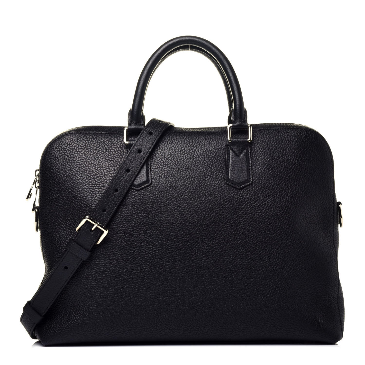 Louis Vuitton Taurillon Victor Briefcase Black 1 of 10