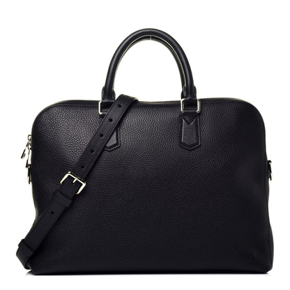 Louis Vuitton Taurillon Victor Briefcase Black 1 of 10