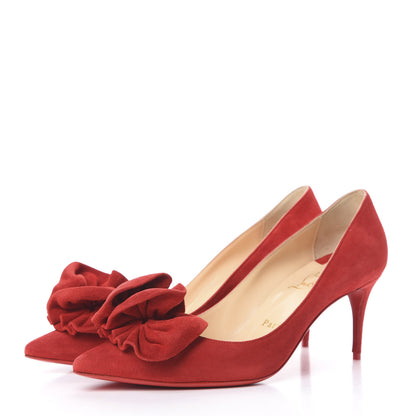 Christian Louboutin Veau Velours Anemosia 554 70 Pump 38 Loubi 3 of 8