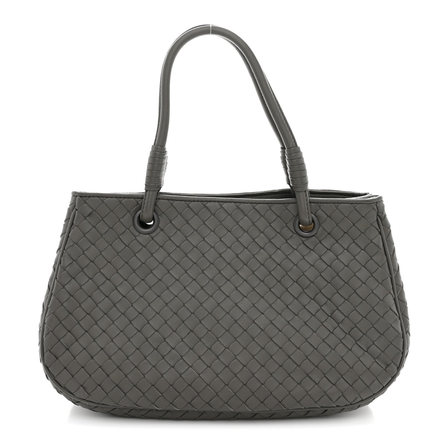 Bottega Veneta Nappa Intrecciato Small Tote Grey 1 of 10