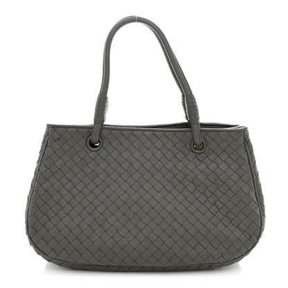 Bottega Veneta Nappa Intrecciato Small Tote Grey 1 of 10