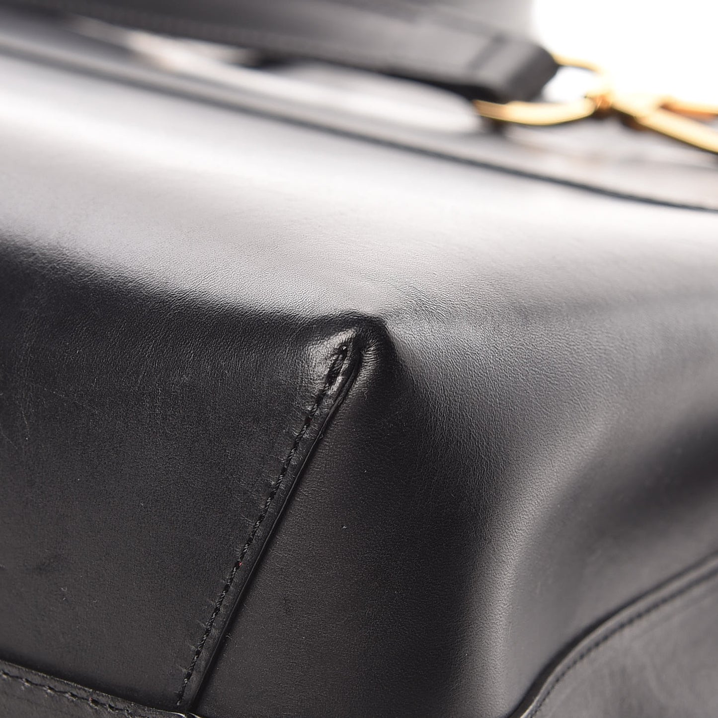 Calfskin Lady Bag Black Flamma