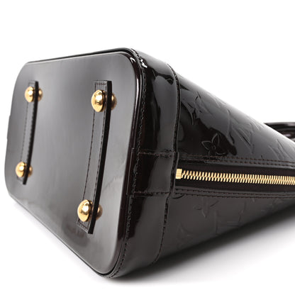 Louis Vuitton Vernis Alma PM Amarante 8 of 8