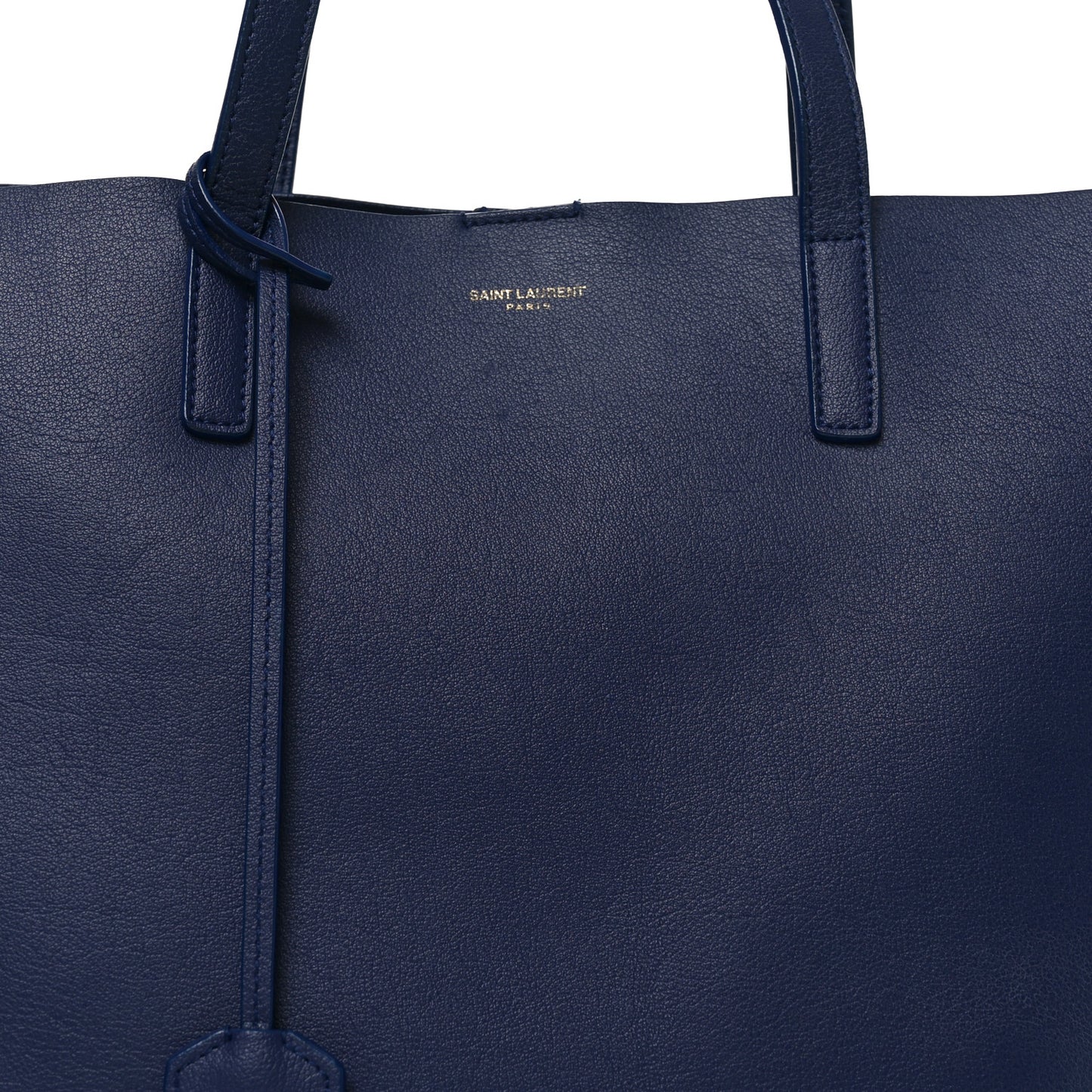 Calfskin Large Shopping Tote Saphir