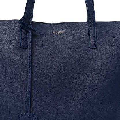 Saint Laurent Calfskin Large Shopping Tote Saphir 8 of 11