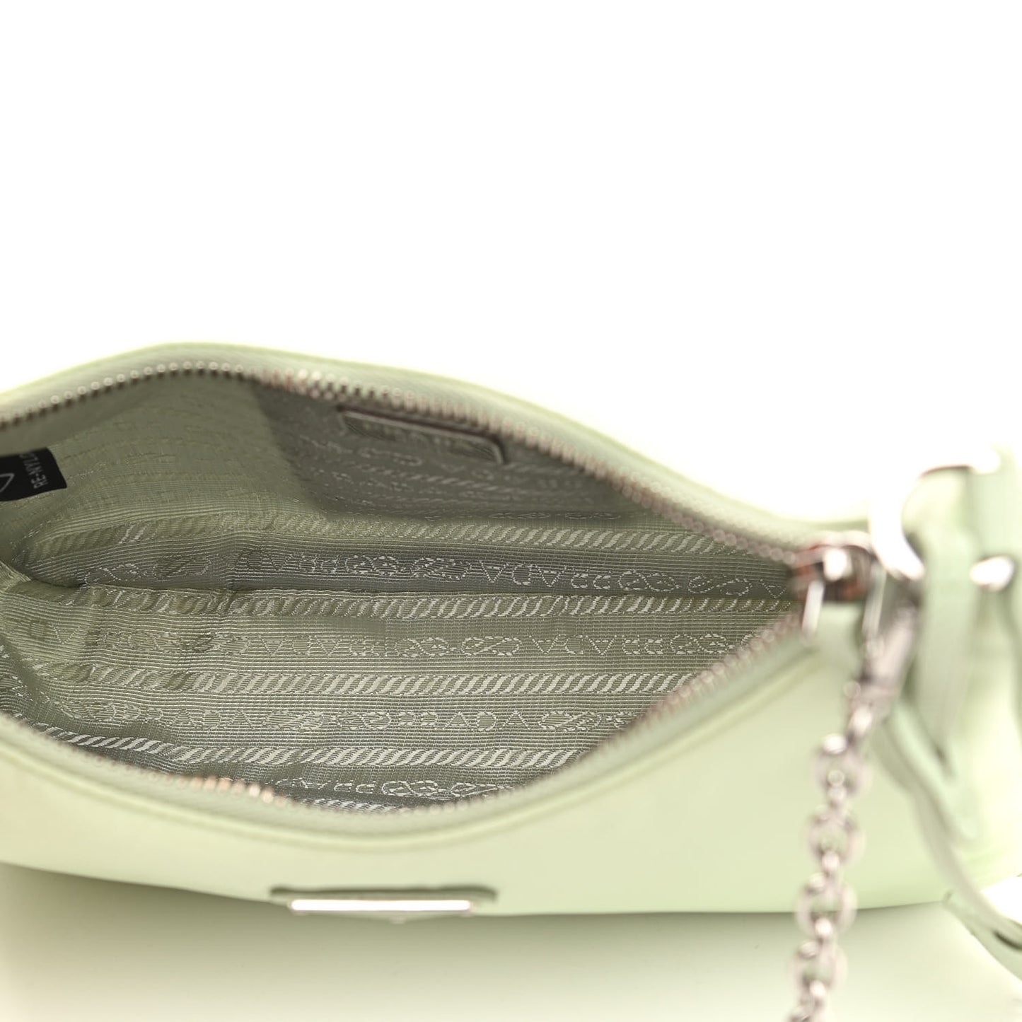 Re-Nylon Saffiano Re-Edition 2005 Shoulder Bag Acqua