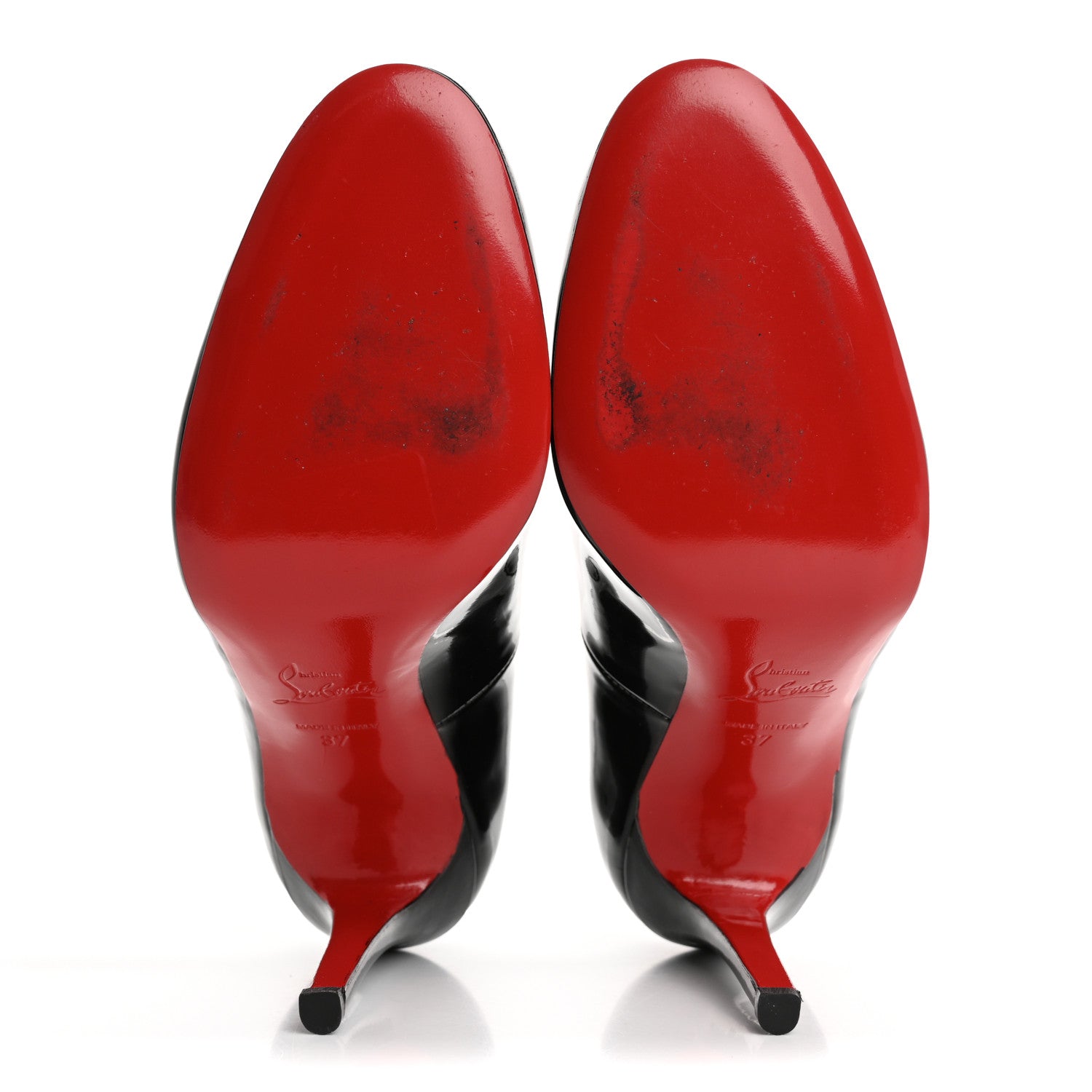 Christian Louboutin Patent Simple 100 Pumps 37 Black 6 of 9