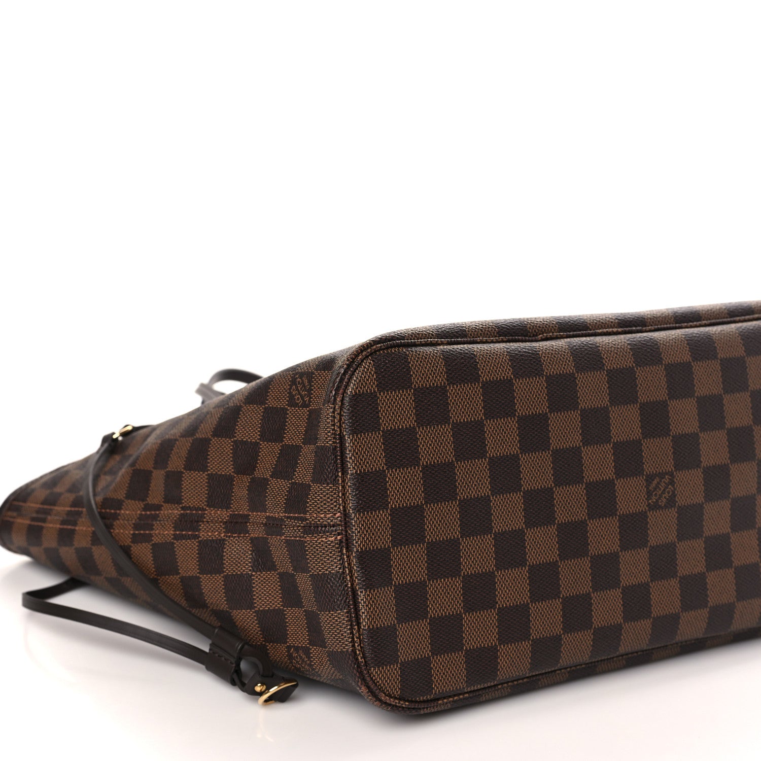Louis Vuitton Damier Ebene Neo Neverfull MM Rose Ballerine 8 of 10