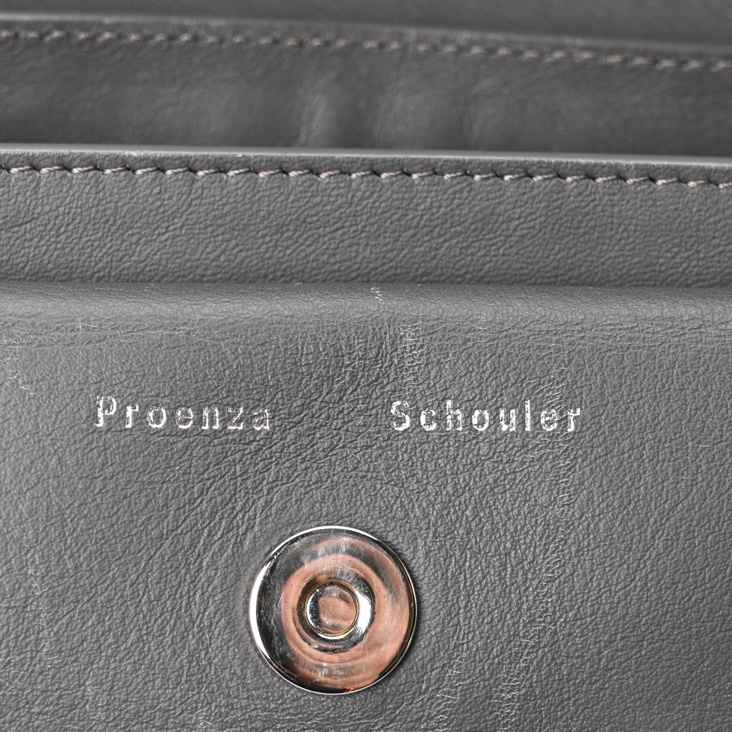 Proenza Schouler Calfskin Mini PS11 Classic Shoulder Bag Heather Grey 6 of 10