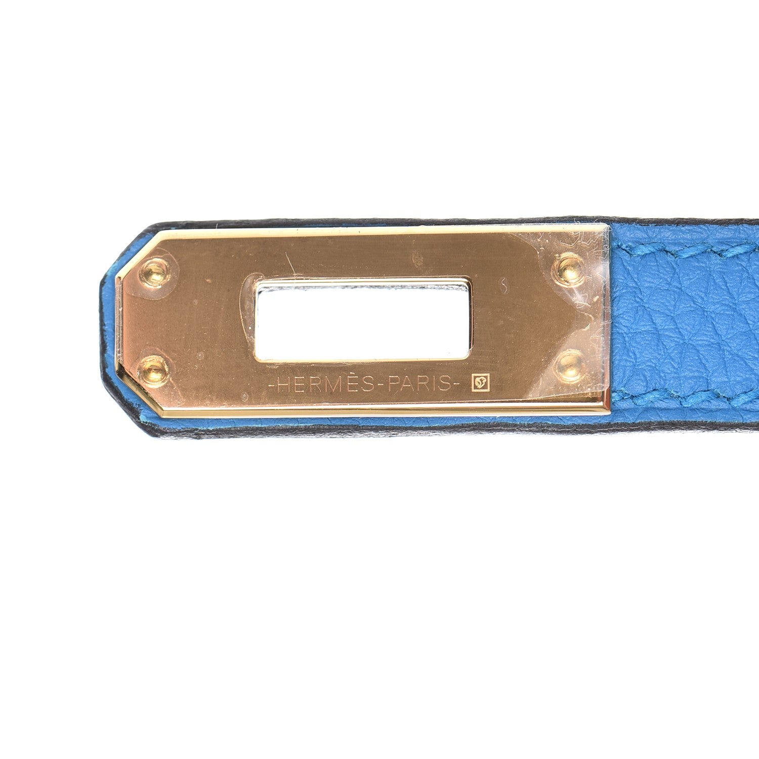 Hermes Togo Kelly Retourne 25 Bleu Zanzibar 17 of 30
