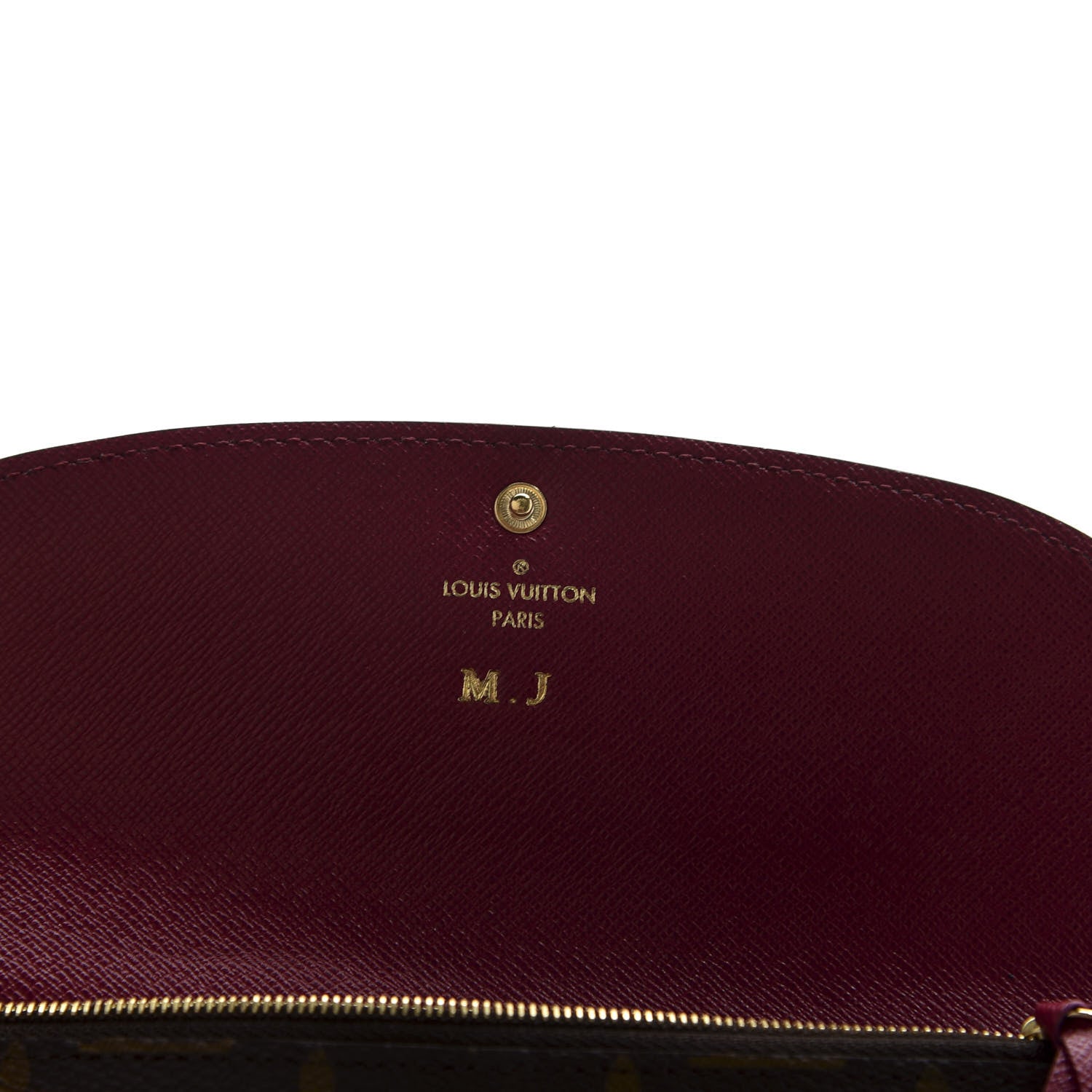 Louis Vuitton Monogram Emilie Wallet Fuchsia 6 of 7