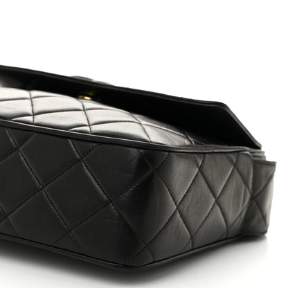 Chanel Lambskin Quilted Tassel Flap Camera Case Black 11 of 12