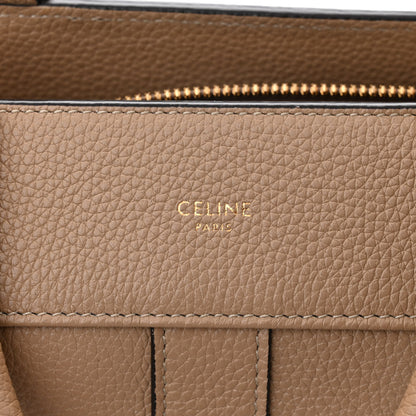 Celine Grained Calfskin Small Cabas De France Dune 6 of 10