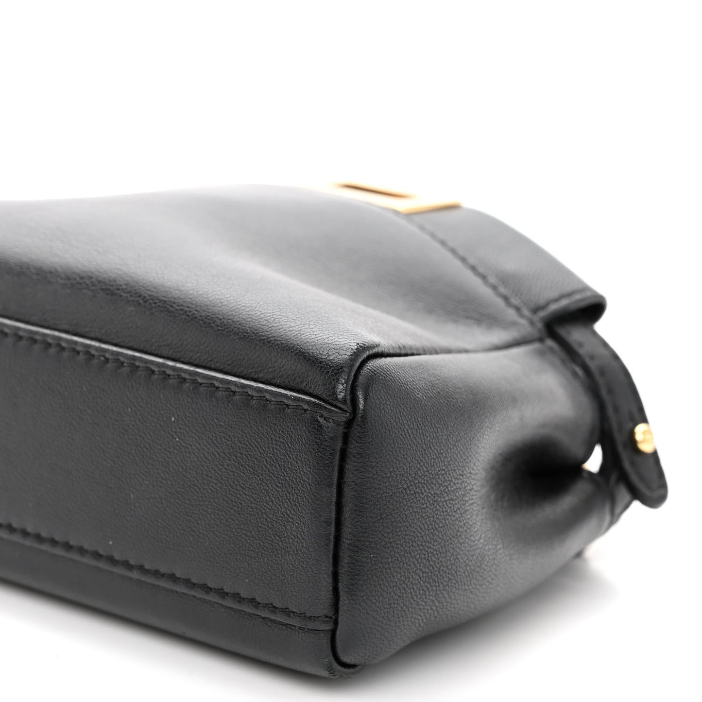 Nappa Micro Peekaboo Iconic Satchel Black