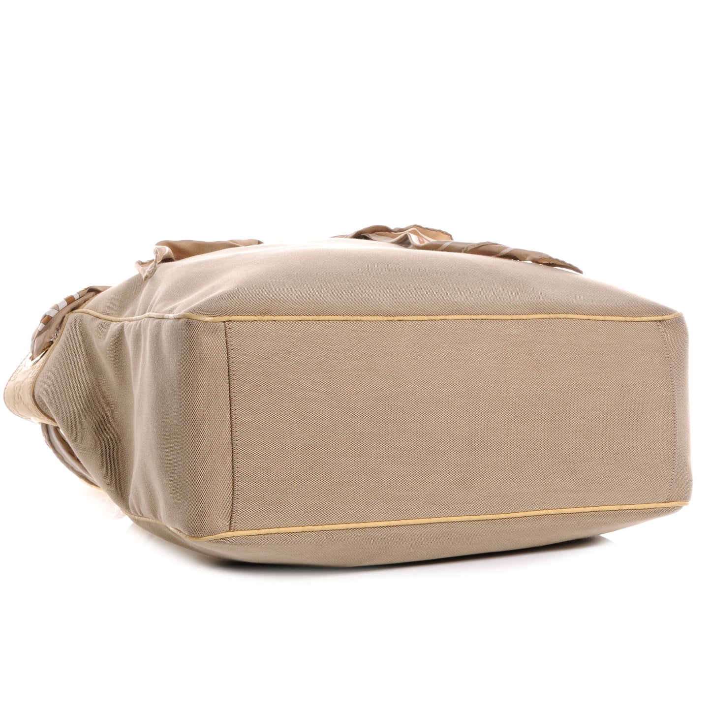 Canvas Guccissima Large Positano Tote Beige
