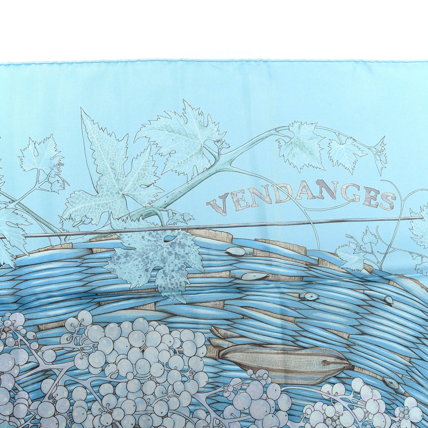 Silk Vendanges Scarf 90