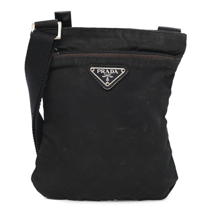 Prada Tessuto Nylon Crossbody Bag Black 1 of 8