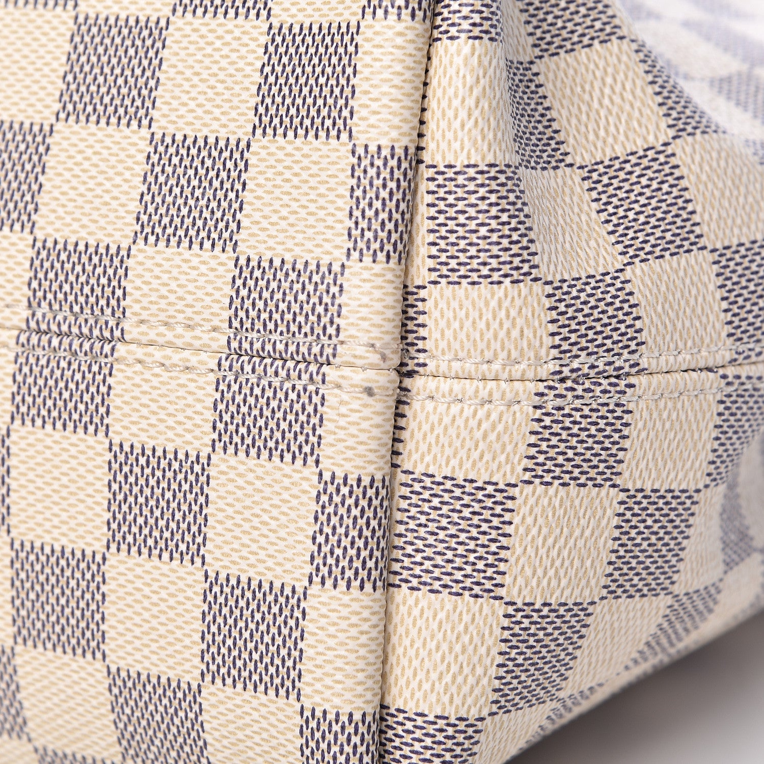 Louis Vuitton Damier Azur Graceful MM Rose Ballerine 12 of 12