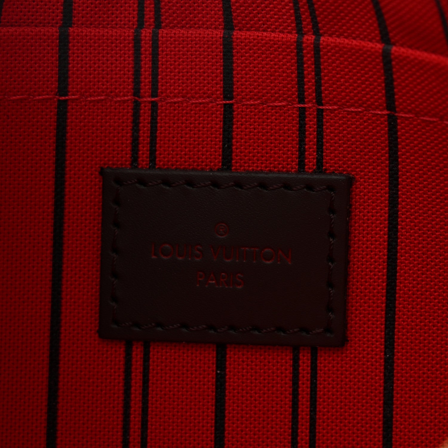 Louis Vuitton Damier Ebene Neverfull MM GM Pochette 6 of 8