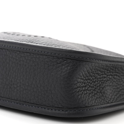 Hermes Taurillon Clemence Evelyne TPM Bleu Nuit 10 of 10