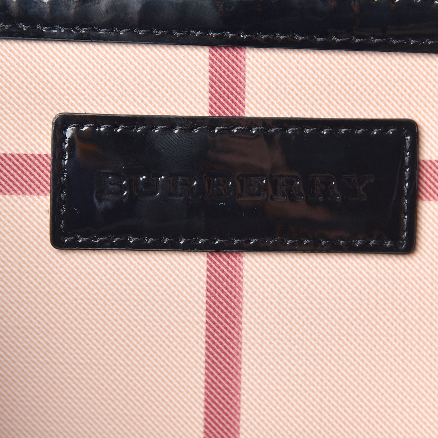 Burberry Nova Check Small Canterbury Tote Black 8 of 9