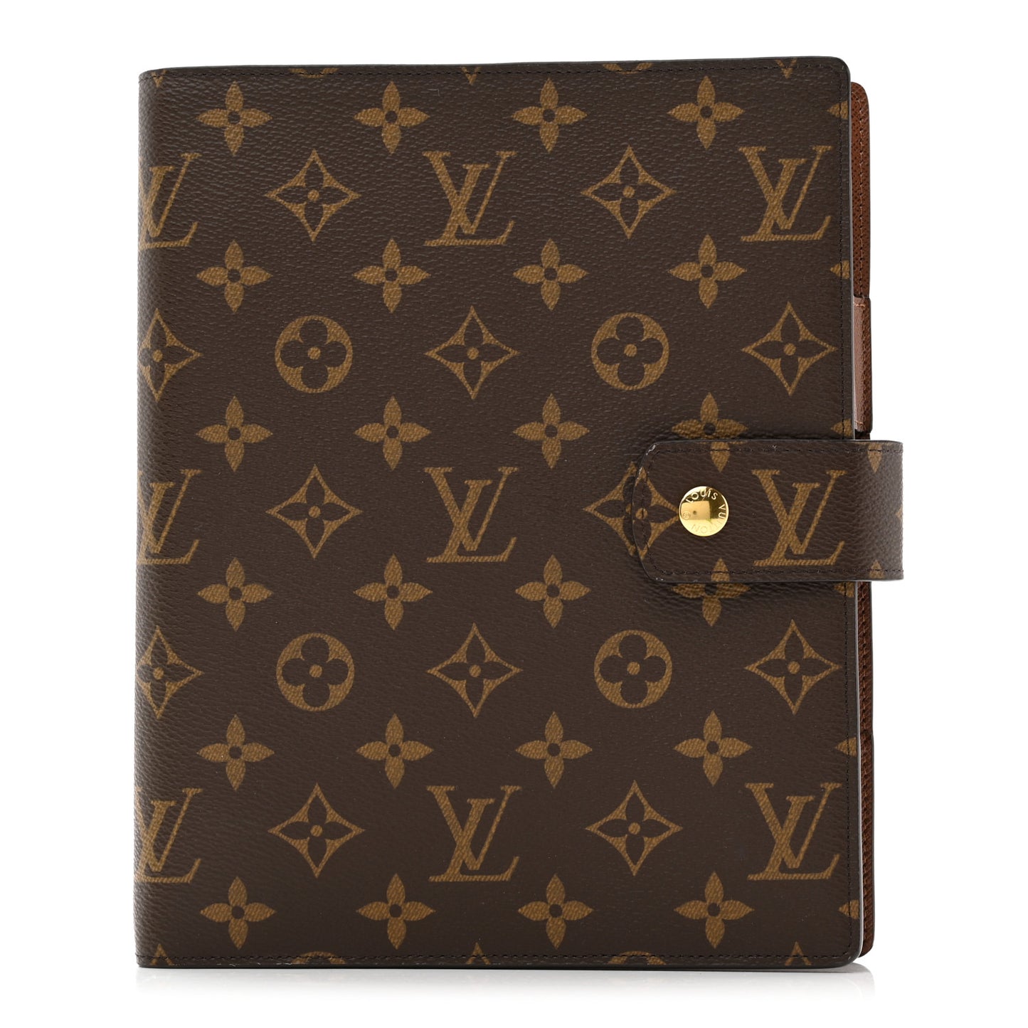 Monogram Large Ring Agenda Cover