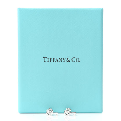 Tiffany Sterling Silver Key Earrings 5 of 5