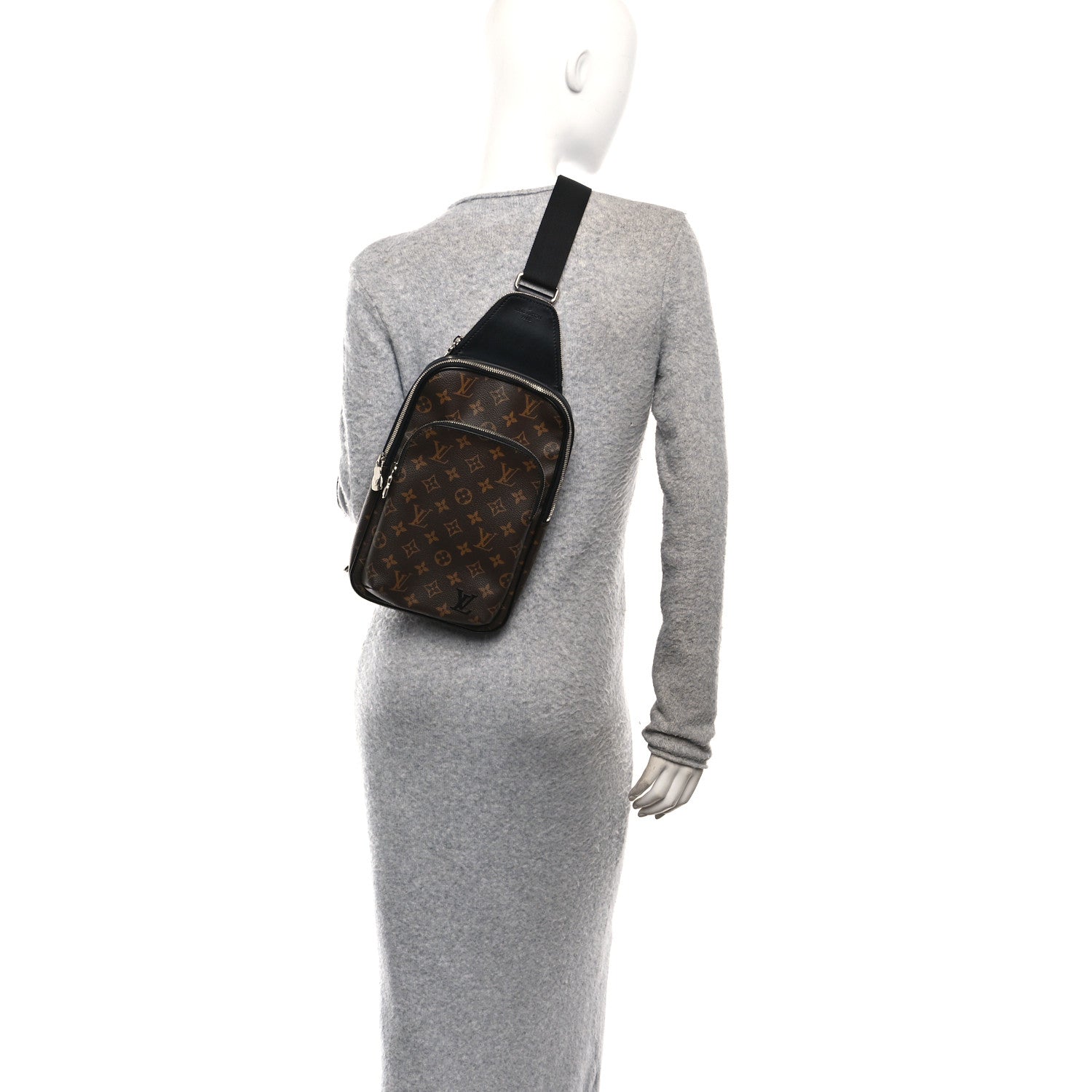 Louis Vuitton Monogram Macassar Avenue Sling Bag NM 2 of 9