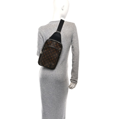 Louis Vuitton Monogram Macassar Avenue Sling Bag NM 2 of 9