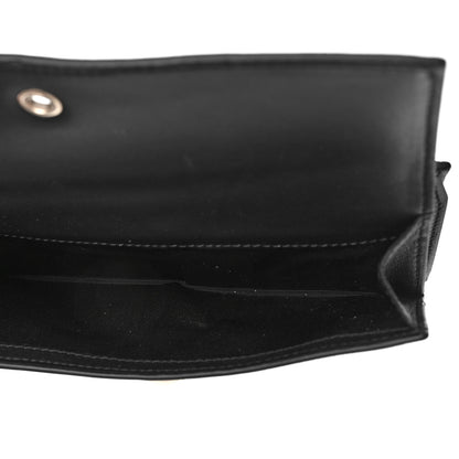 Alexander McQueen Metallic Calfskin Skull Continental Wallet Gunmetal 5 of 10