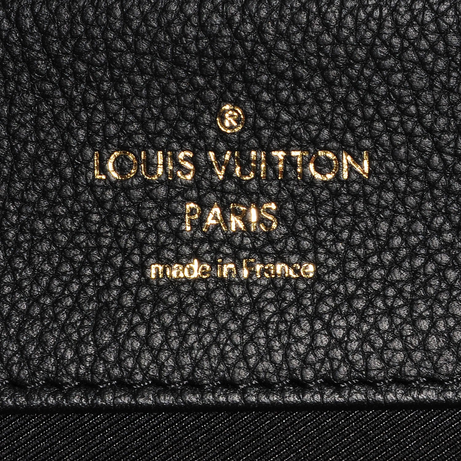 Louis Vuitton Calfskin Lockme MM Black 6 of 7