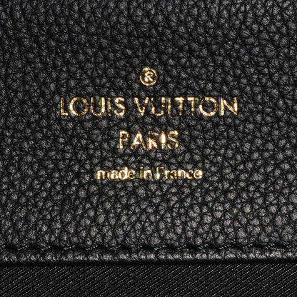 Louis Vuitton Calfskin Lockme MM Black 6 of 7