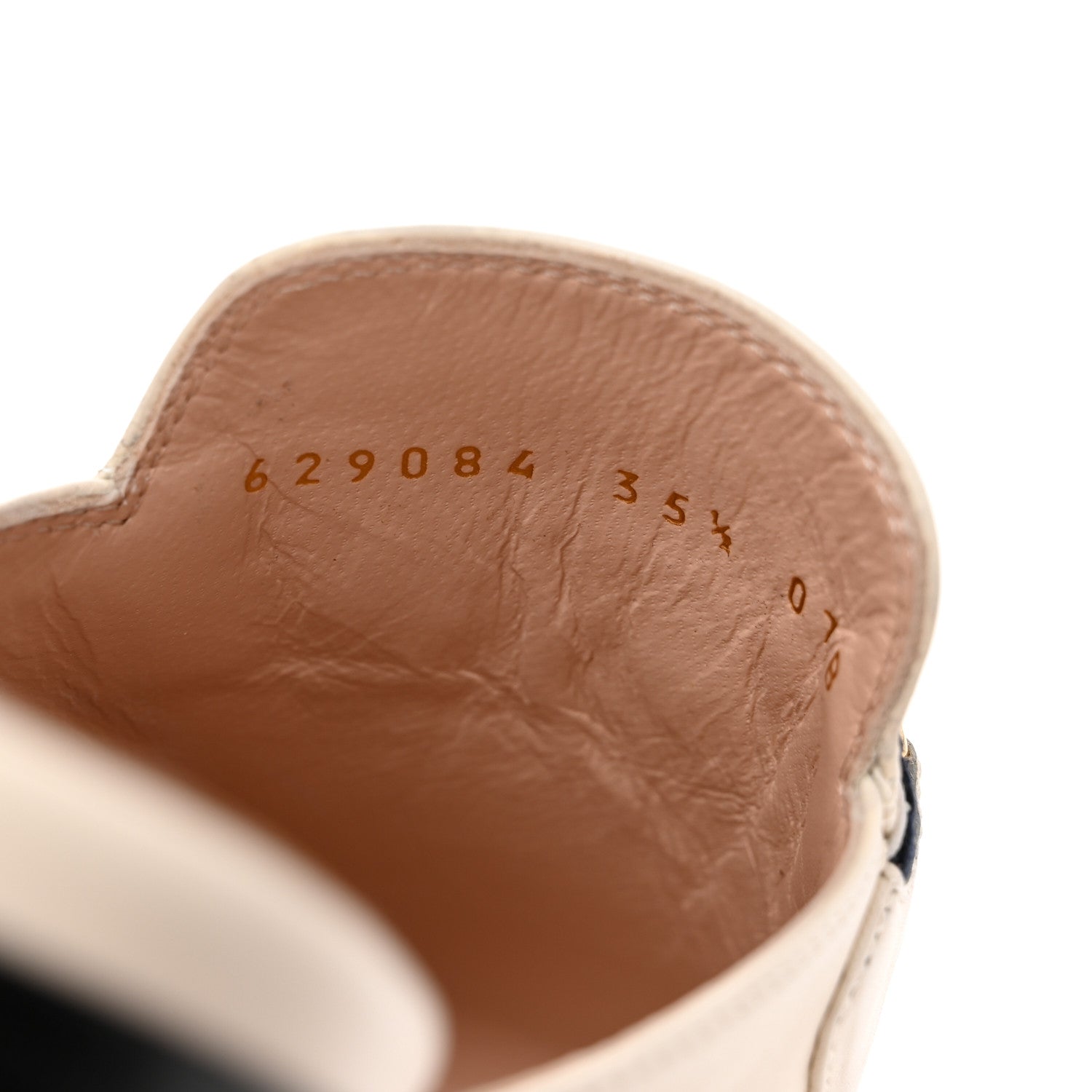 Gucci Malaga Kid Web Womens Princetown Slippers 35.5 Mystic White 9 of 10