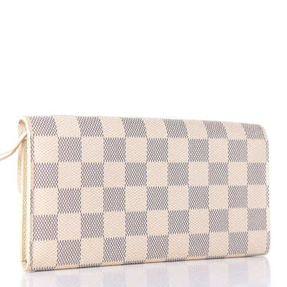 Louis Vuitton Damier Azur Emilie Wallet 3 of 7