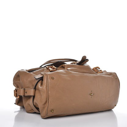 Chloe Calfskin Paddington Front Pocket Tote Tan 4 of 10