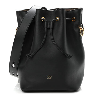 Fendi Vitello Grace Matte F is Fendi Grande Mon Tresor Bucket Bag Black 1 of 11