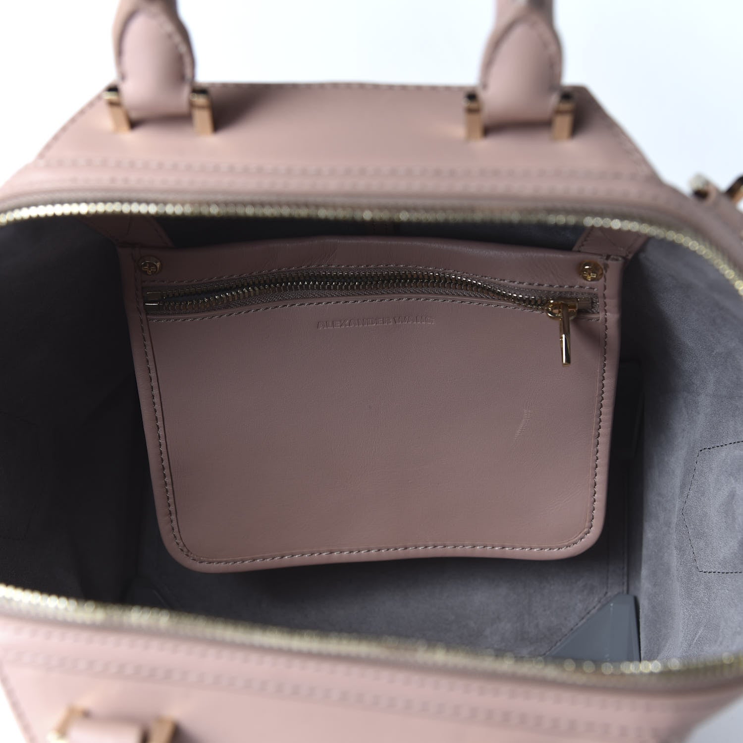 Alexander Wang Smooth Calfskin Small Emile Blush 5 of 11