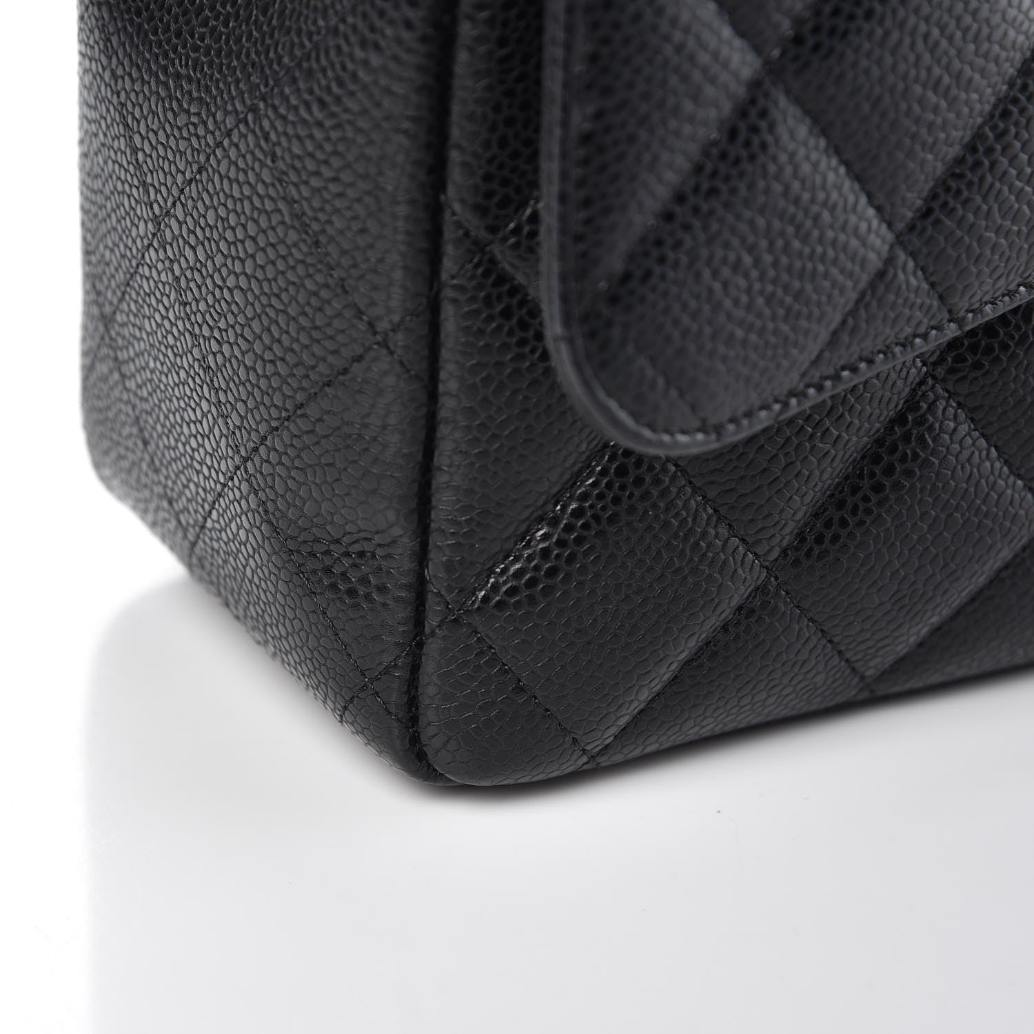 Chanel Caviar Quilted Maxi Double Flap Black 9 of 10