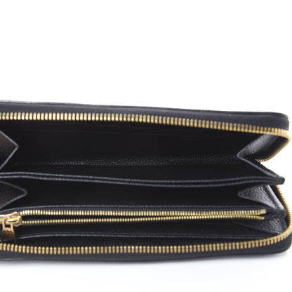 Louis Vuitton Empreinte Zippy Wallet Black 5 of 11