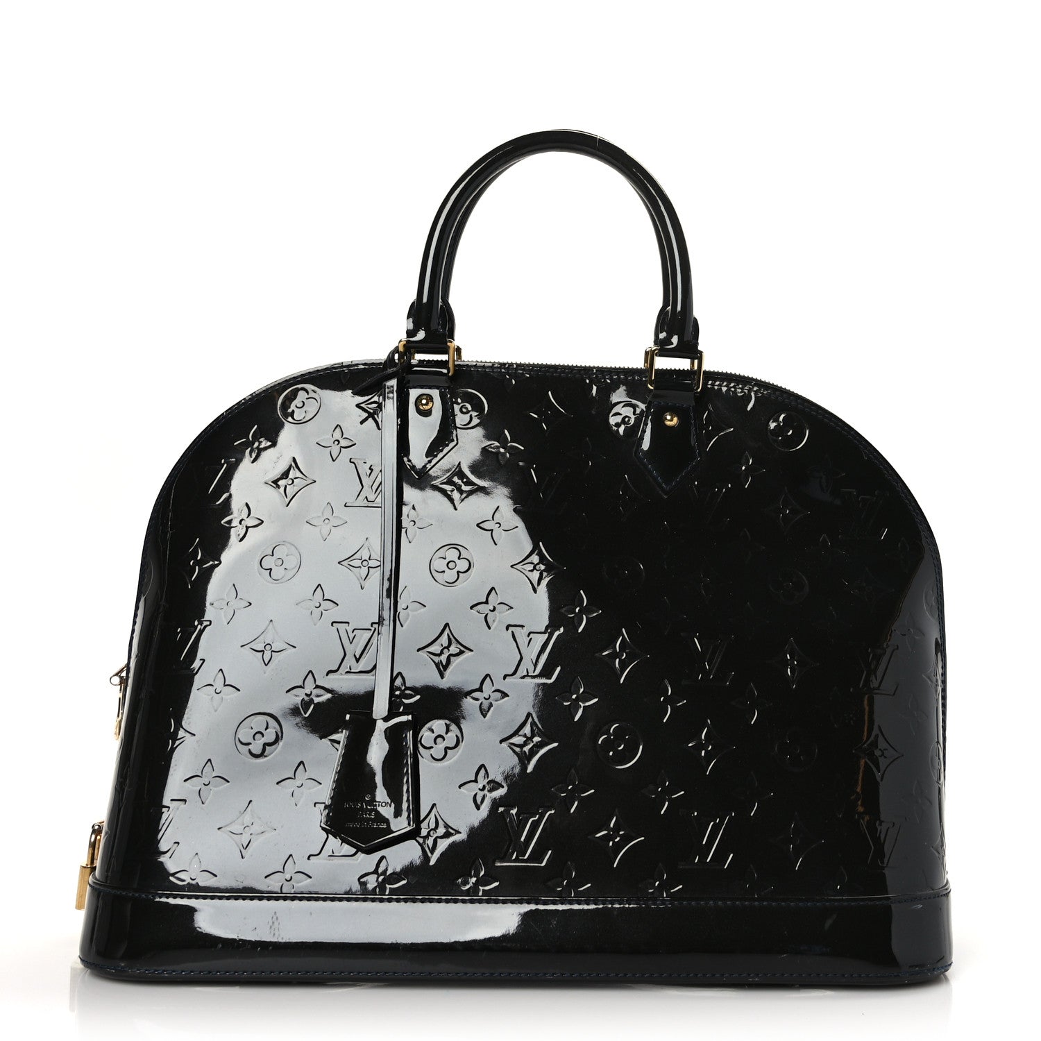Louis Vuitton Vernis Alma GM Blue Infini 1 of 9