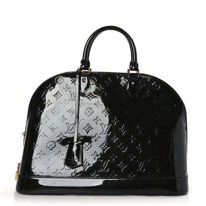 Louis Vuitton Vernis Alma GM Blue Infini 1 of 9